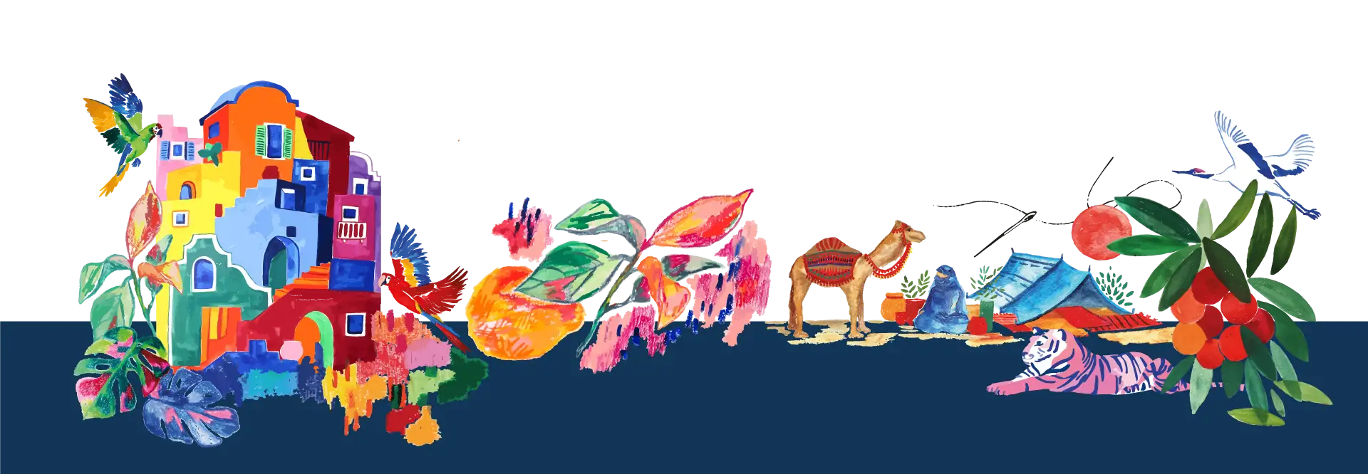 Rampinetta Footer illustré