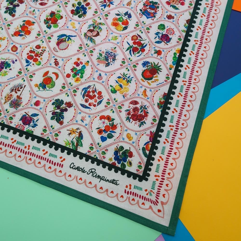 Nappe - Tutti Frutti - Précommande - Collection Tutti Frutti - Carole Rampinetta - R Nappe TuttiFrutti WEB