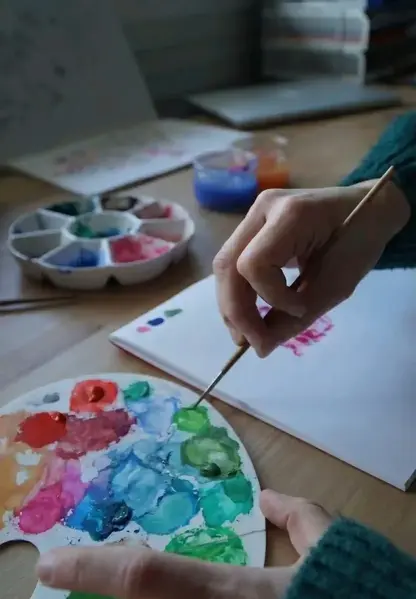 Atelier peinture enfant