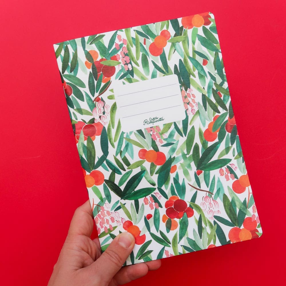 Carnet de notes - Arbousier