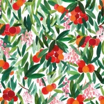 Carole rampinetta arbousier motif coloré 